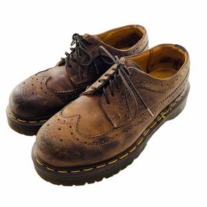 Dr. Martens 3989 Brogue Platform Wingtip Oxfords